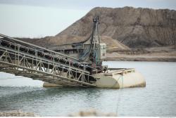 Photo Textures of  Gravel Mining Machine